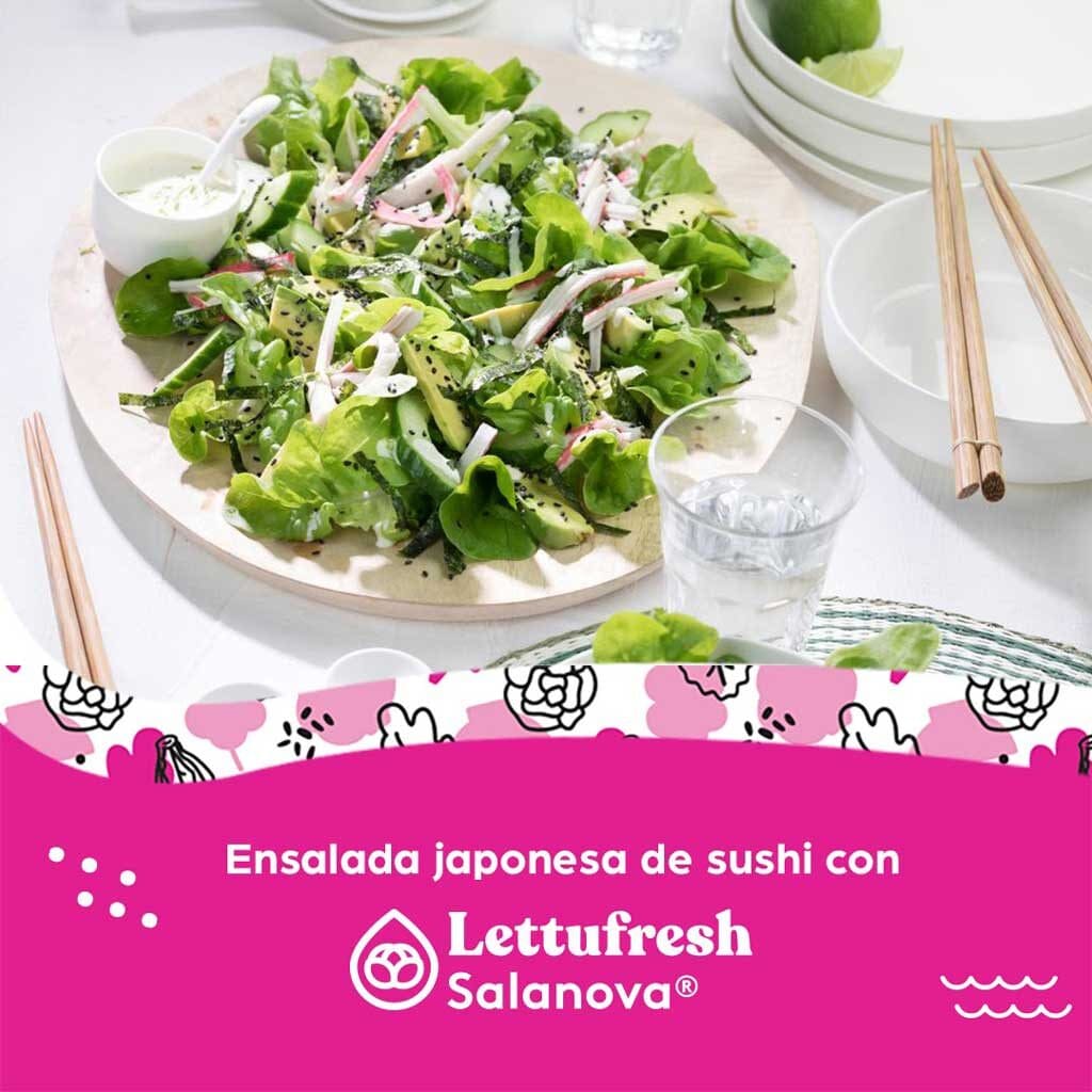 Ensalada japonesa de Sushi