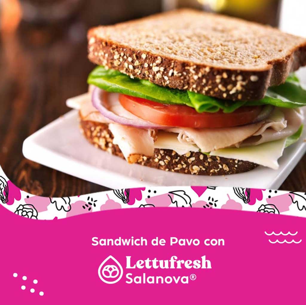 Sandwich de pavo